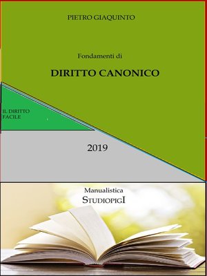 cover image of Fondamenti di DIRITTO CANONICO facile facile--seconda edizione